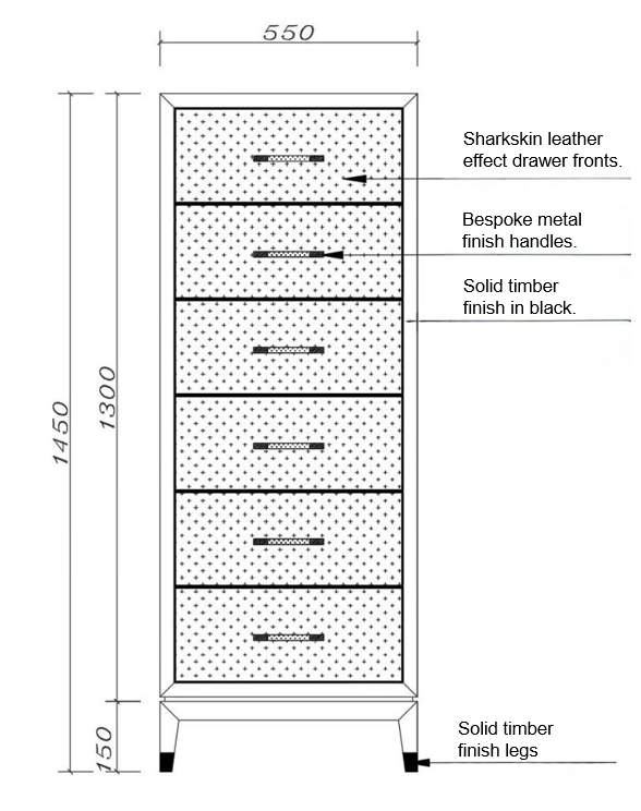 Tall Chest Of Drawers