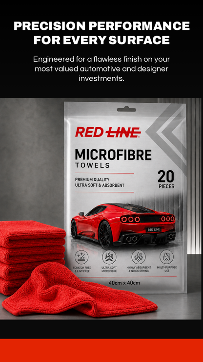 MicroFibre Towels 20-Pack 40x40cm